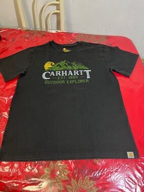 Carhartt Outdoor Explorer Graphic T-Shirt Relaxed Fit M Great Condition